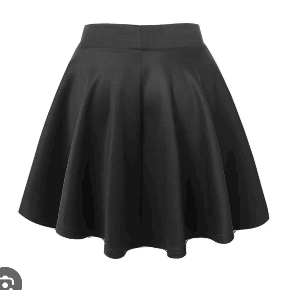 🔷️ Necessary Clothing Black Circle Skater Skirt Size Small